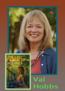 Valerie Hobbs headshot and The Best Last Days of Summer book cover
